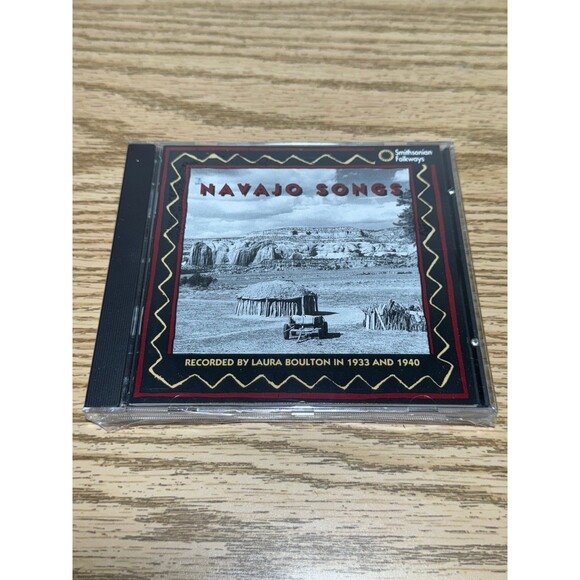New Sealed CD Navajo Songs Recorded By Laura Bolton 1933 1940‎ Smithsonian - Picture 1 of 6